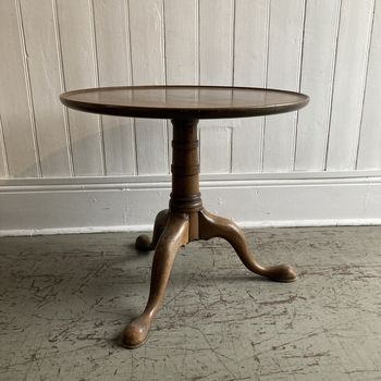 Georgian Gun Barrel Tripod Table