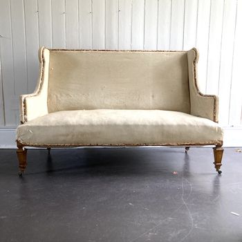 Pretty Little Wingback Sofa
