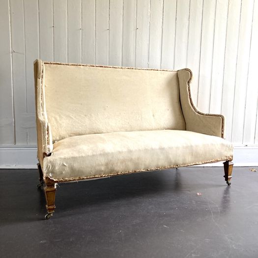 Pretty Little Wingback Sofa