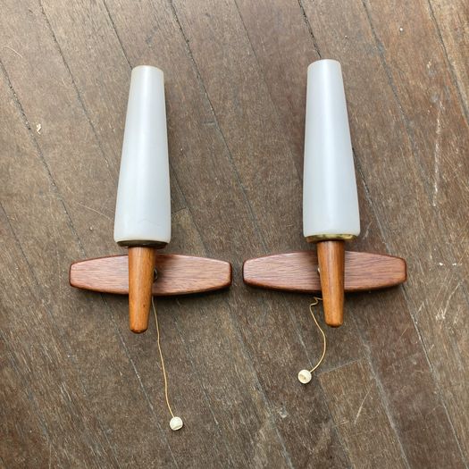 Pair of 1950s Wall Lights
