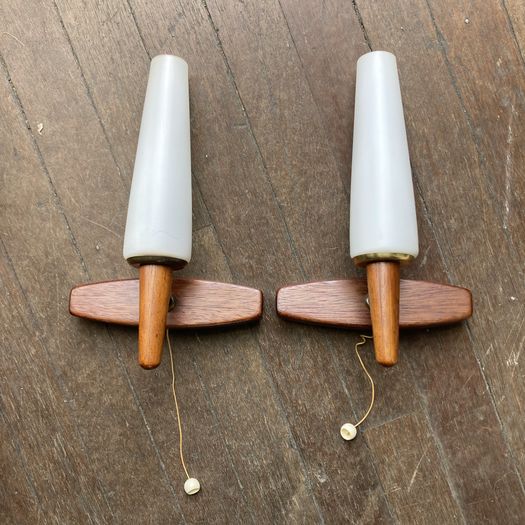 Pair of 1950s Wall Lights