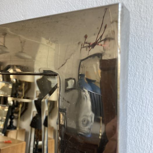 Chrome Framed Mirror