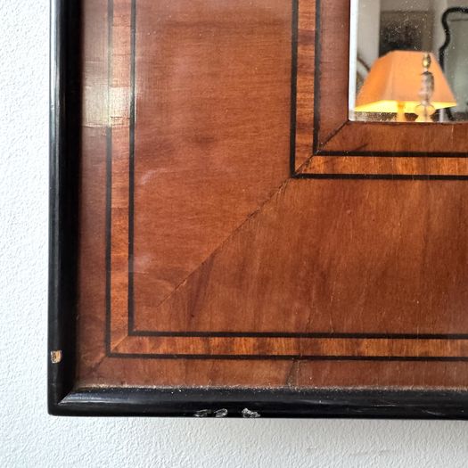 Inlaid Mahogany Mirror