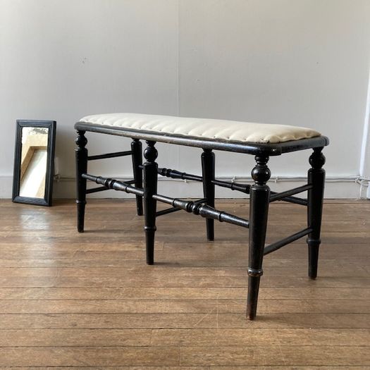 Ebonised Stool