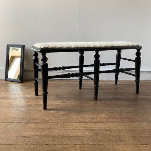 Ebonised Stool