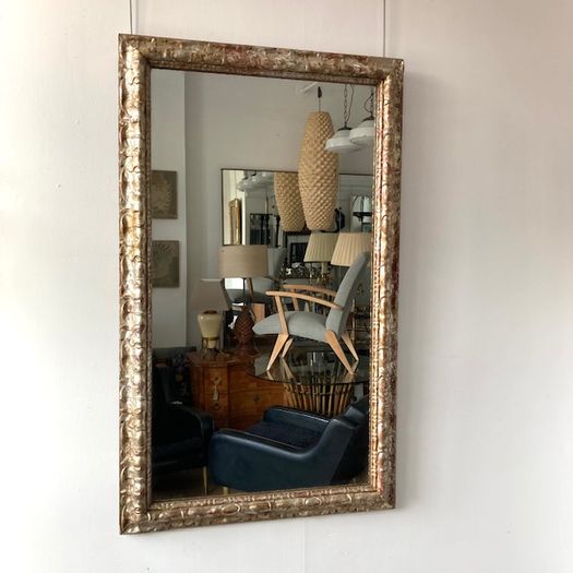 Silver Gilt Mirror