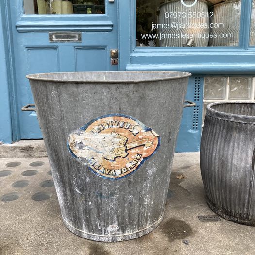 Large Zinc Tub