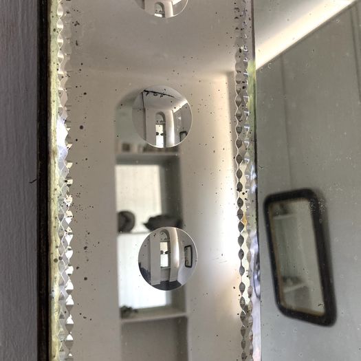 Huge Venetian Bistro Mirror