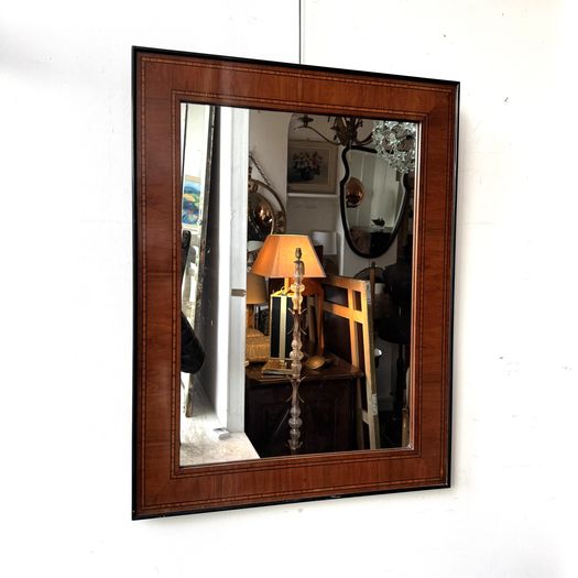Inlaid Mahogany Mirror
