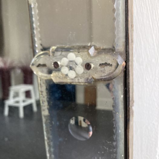 Huge Venetian Bistro Mirror