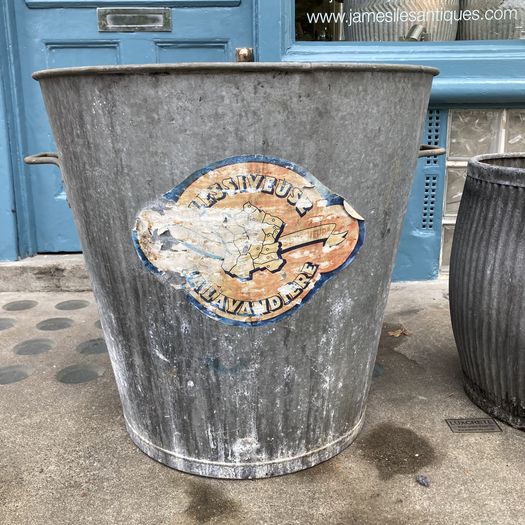 Large Zinc Tub