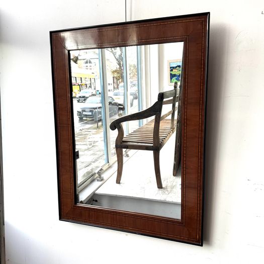 Inlaid Mahogany Mirror