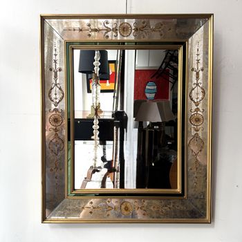 Verré Églomisé Mirror