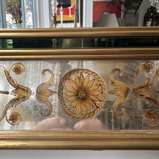 Verré Églomisé Mirror
