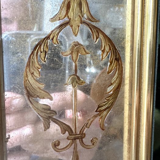 Verré Églomisé Mirror