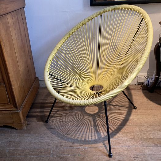 Yellow Garden Chair
