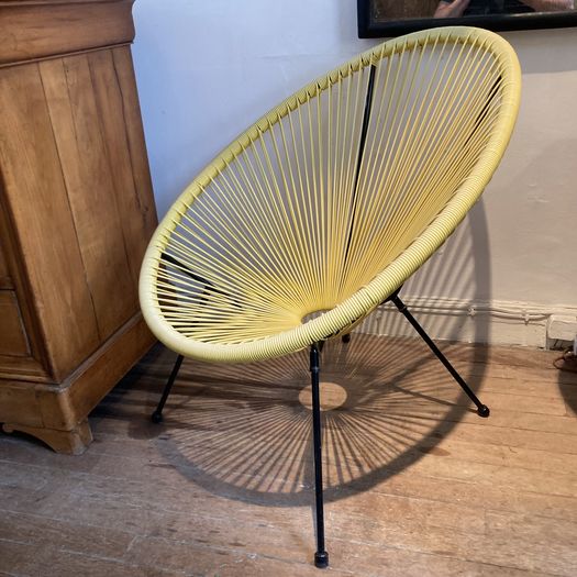 Yellow Garden Chair
