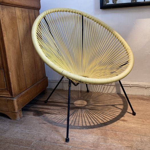 Yellow Garden Chair