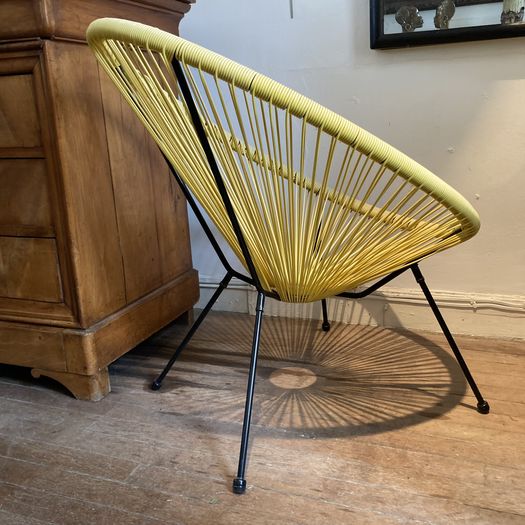 Yellow Garden Chair