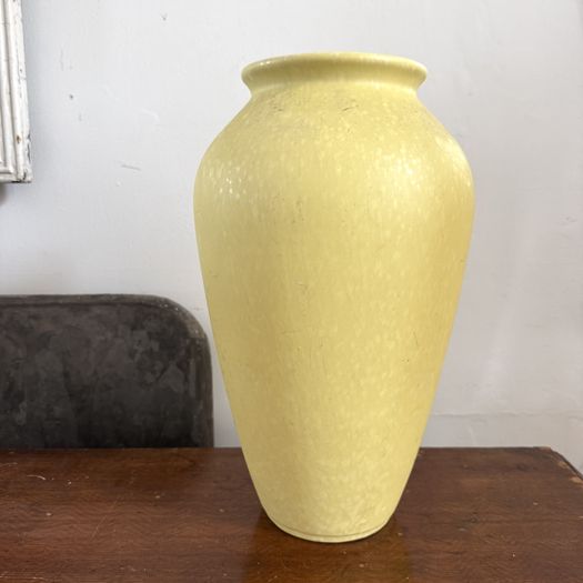 Yellow Ceramic Vase
