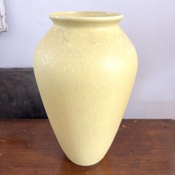 Yellow Ceramic Vase