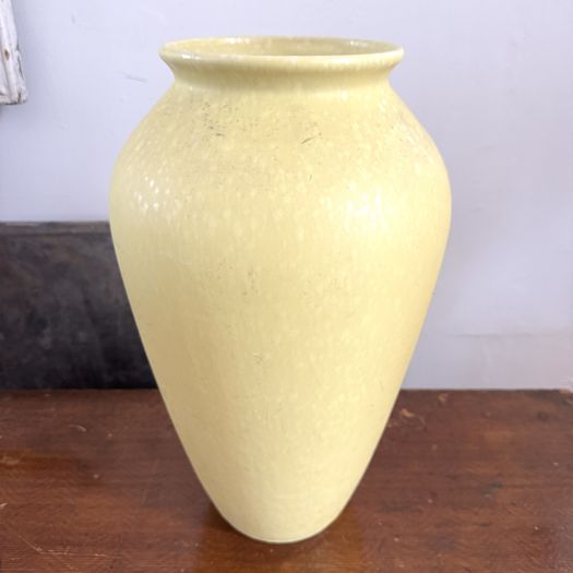Yellow Ceramic Vase