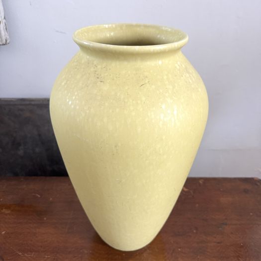 Yellow Ceramic Vase