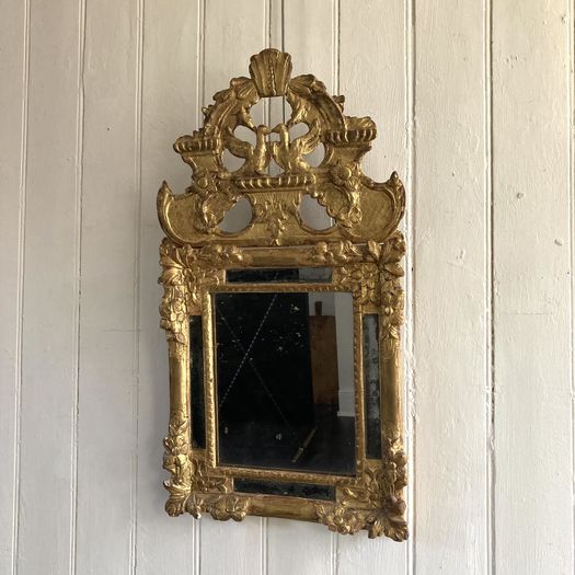 French 18th Century Giltwood Mirror