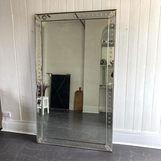 Huge Venetian Bistro Mirror