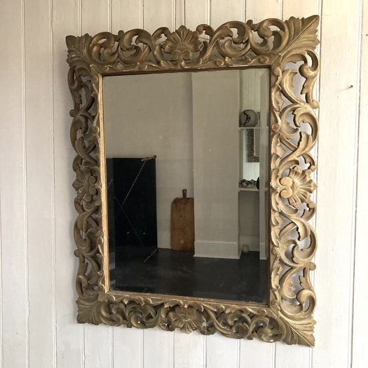 Carved Gilt Mirror
