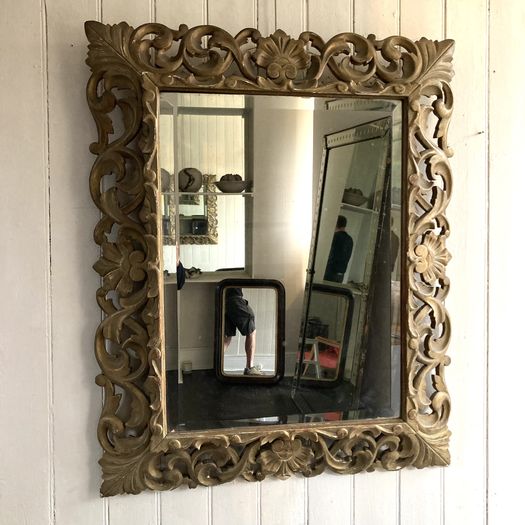 Carved Gilt Mirror
