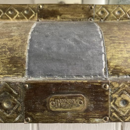 Brass and Lead Mirror