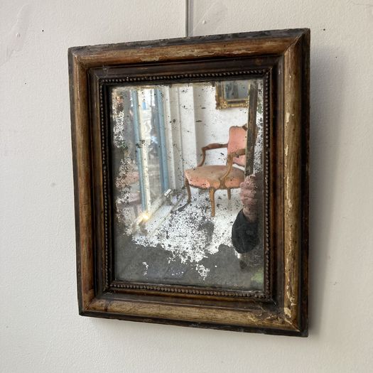 Little 19th. Century Mirror