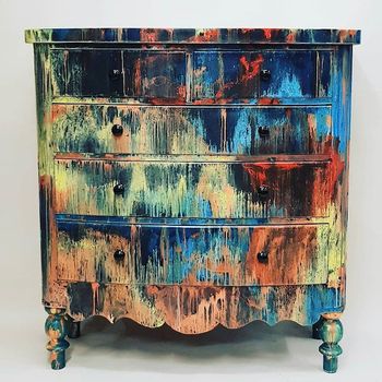 Bow Fronted Chest of Drawers