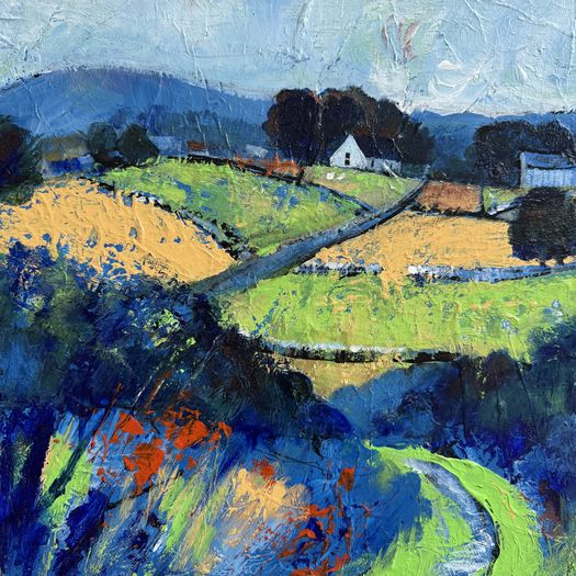 Colourful Landscape Painting