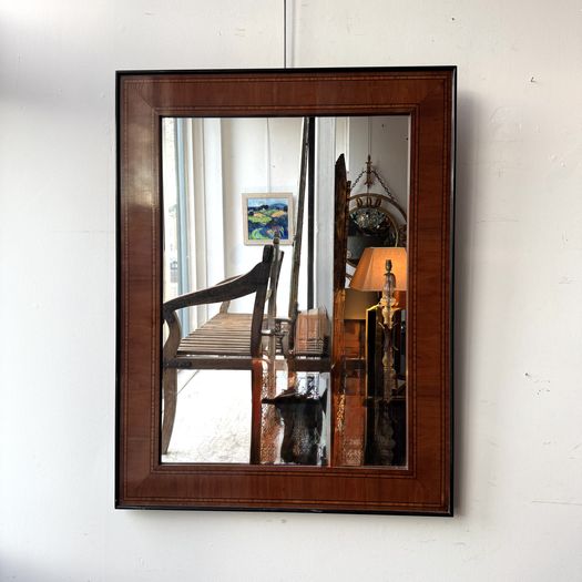 Inlaid Mahogany Mirror