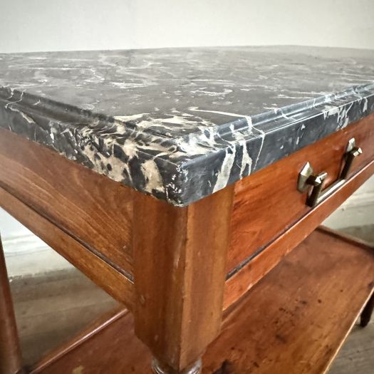 French Cherrywood Console Table