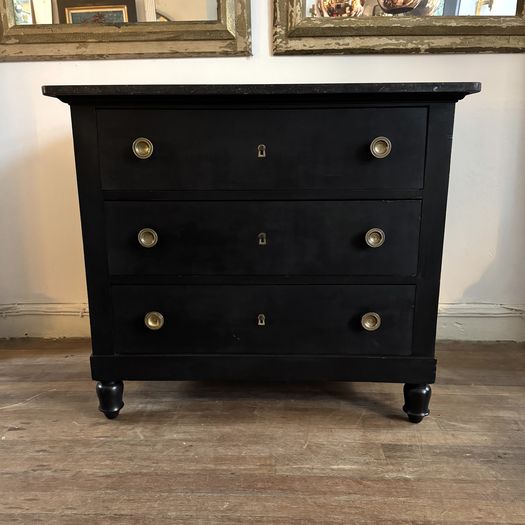 Ebonised Commode