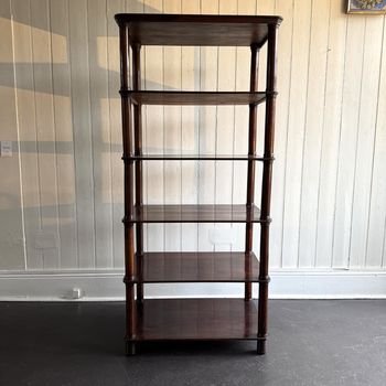 Mahogany Etagere