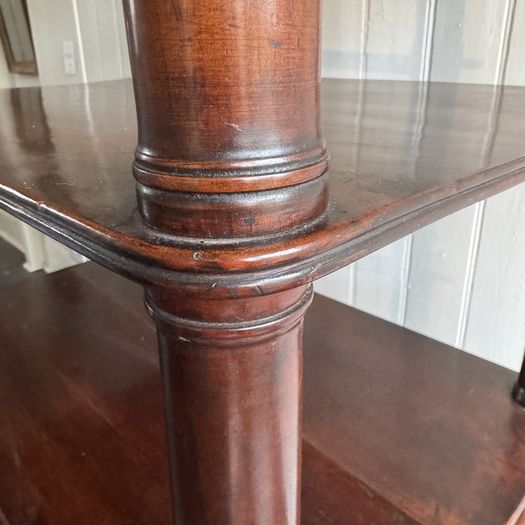Mahogany Etagere