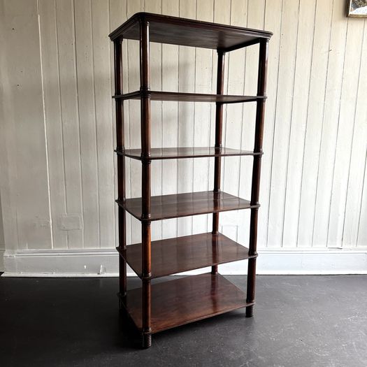 Mahogany Etagere