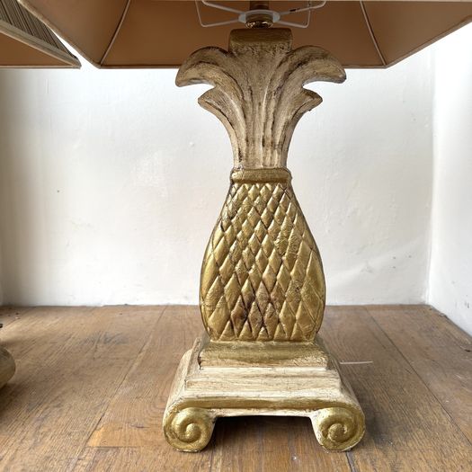 Ceramic Pineapple Lamps