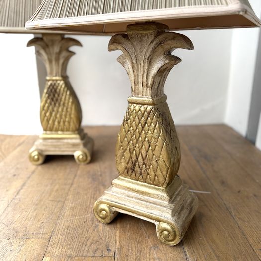 Ceramic Pineapple Lamps