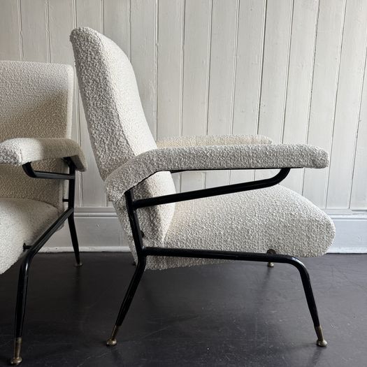 Pair of 1960s Italian Armchairs