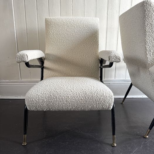 Pair of 1960s Italian Armchairs