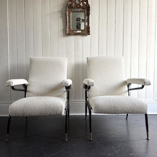 Pair of 1960s Italian Armchairs
