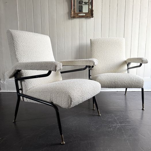 Pair of 1960s Italian Armchairs