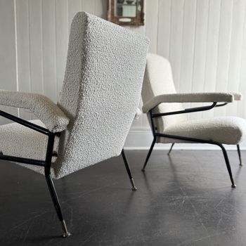 Pair of 1960s Italian Armchairs