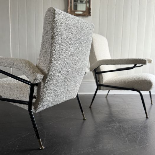 Pair of 1960s Italian Armchairs