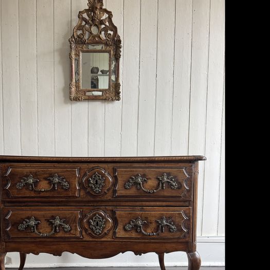 18th Century French Walnut Commode